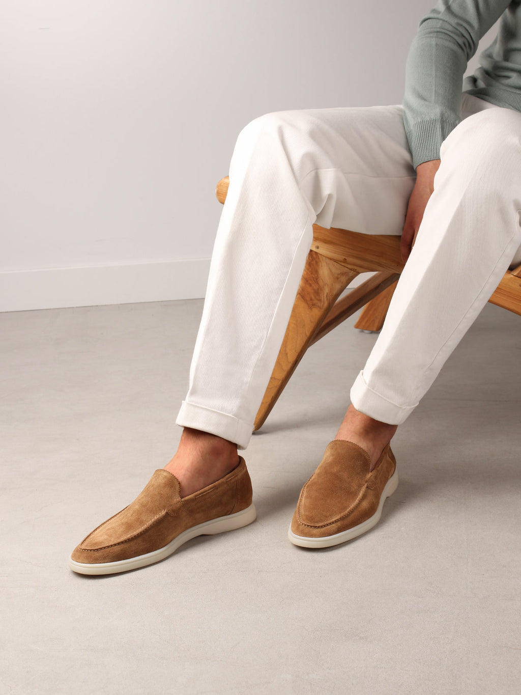 Mocasín Riviera Beige (Ante)