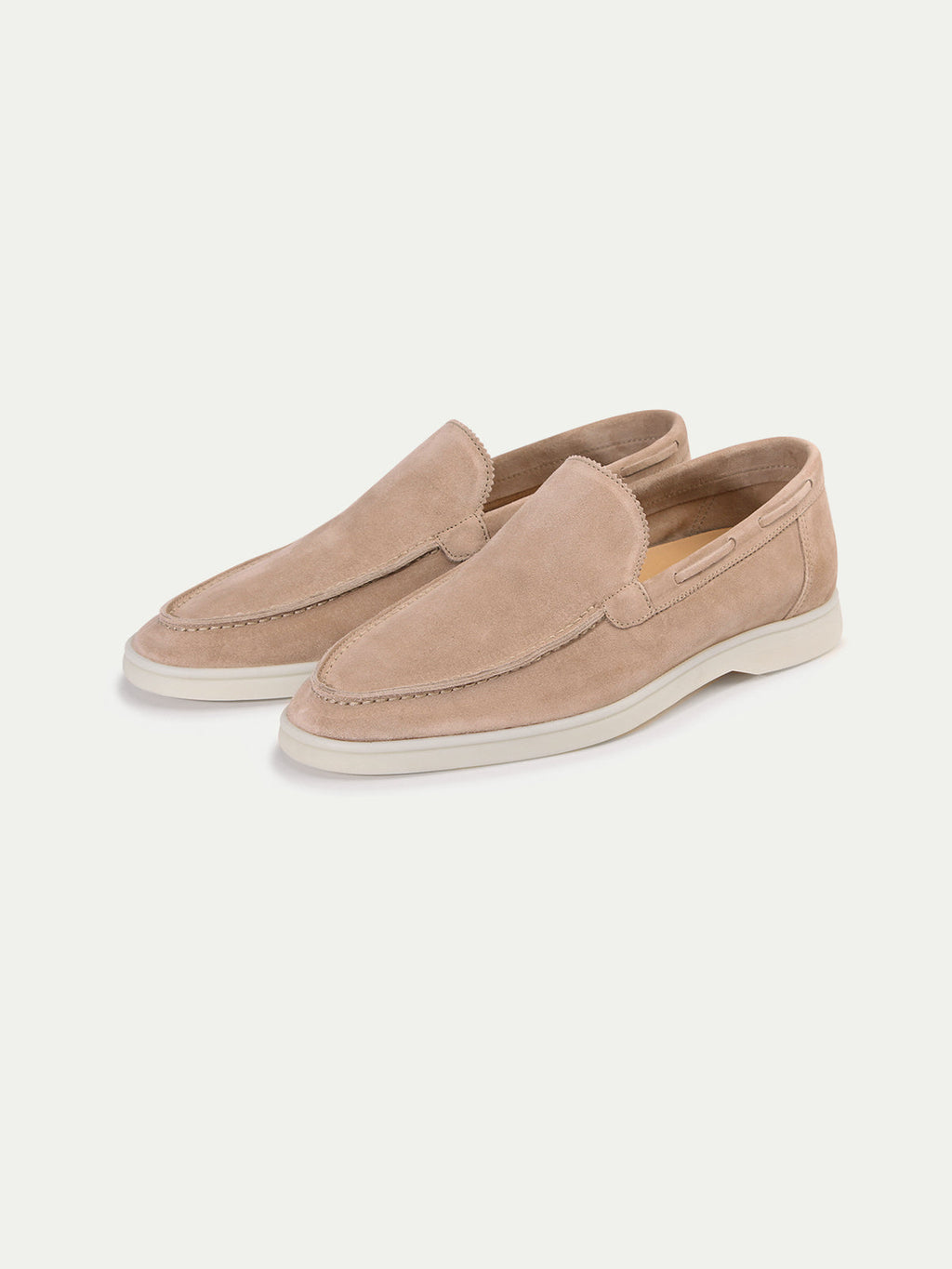 Mocasín Riviera Beige Claro (Ante)