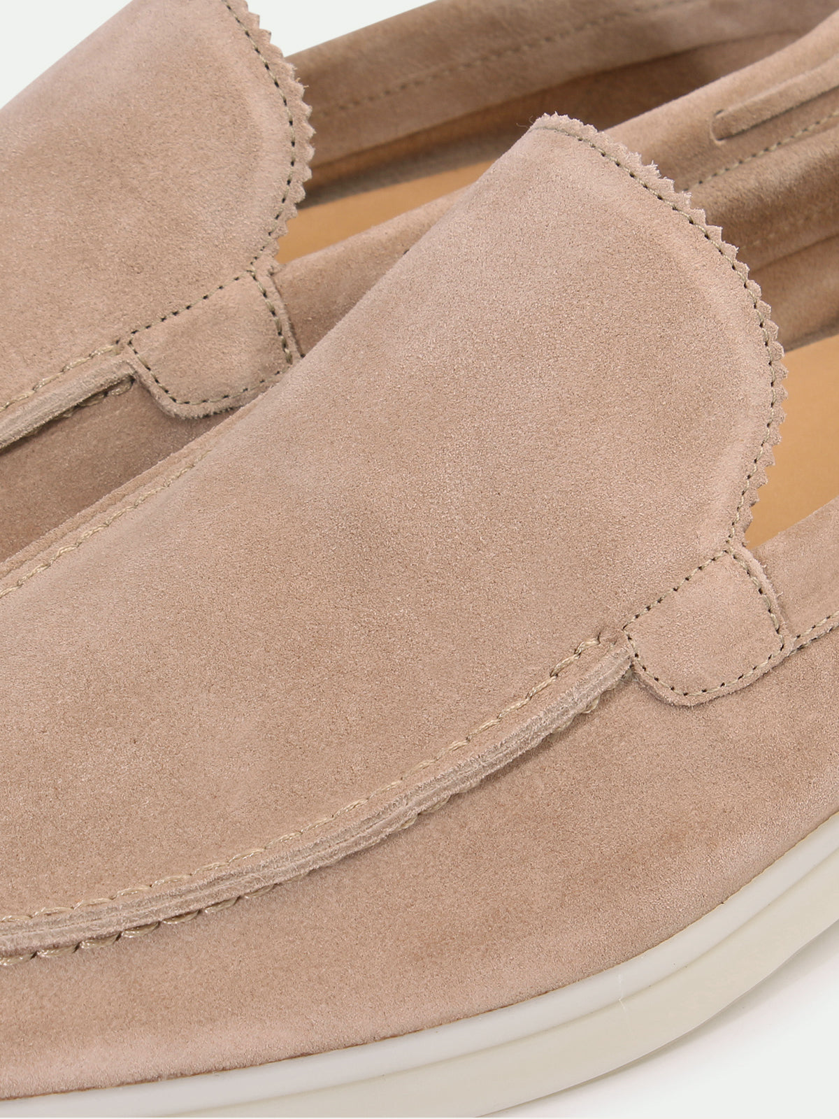 Mocasín Riviera Beige Claro (Ante)