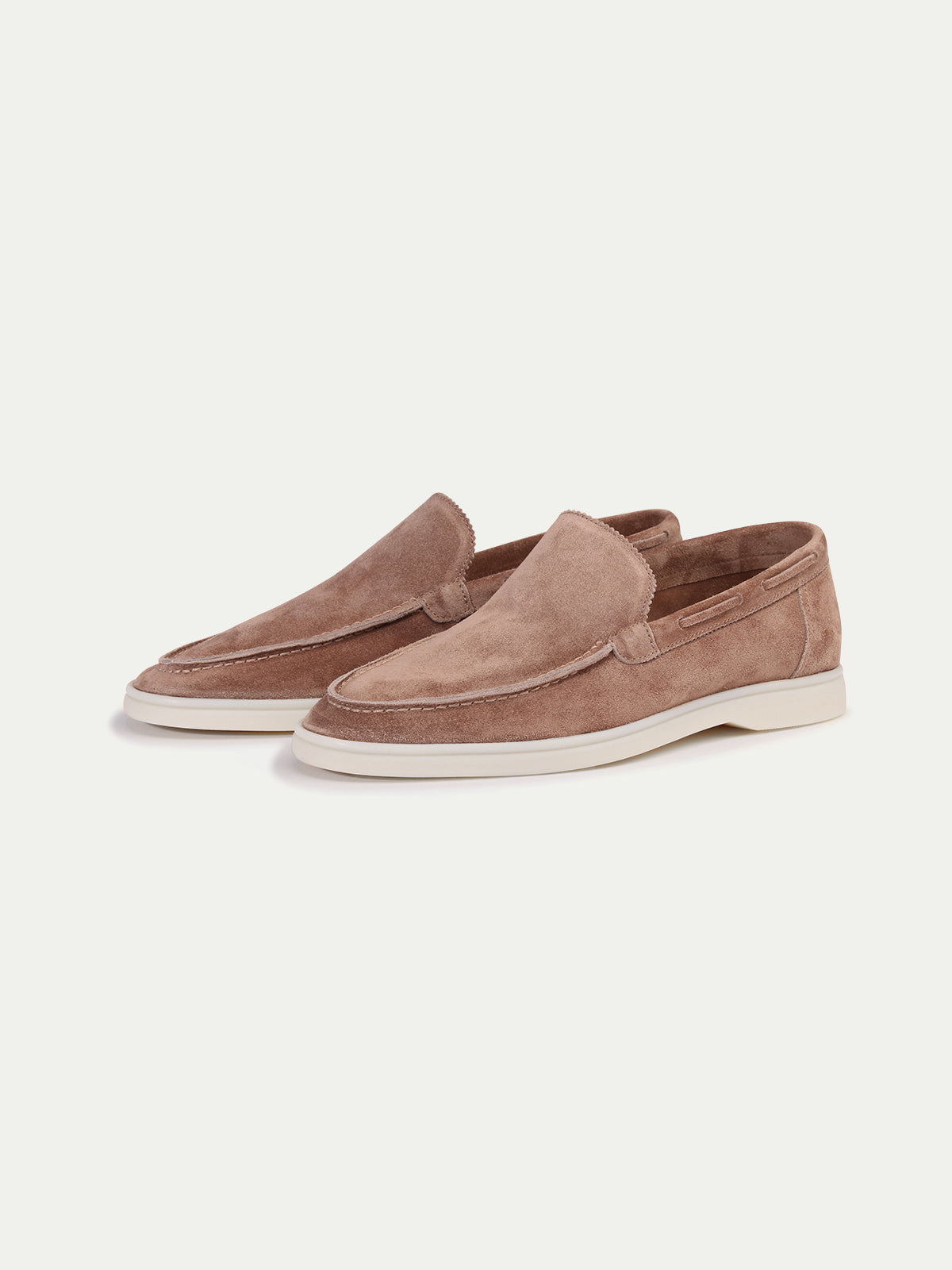 Mocasín Riviera Beige Clásico (Ante)