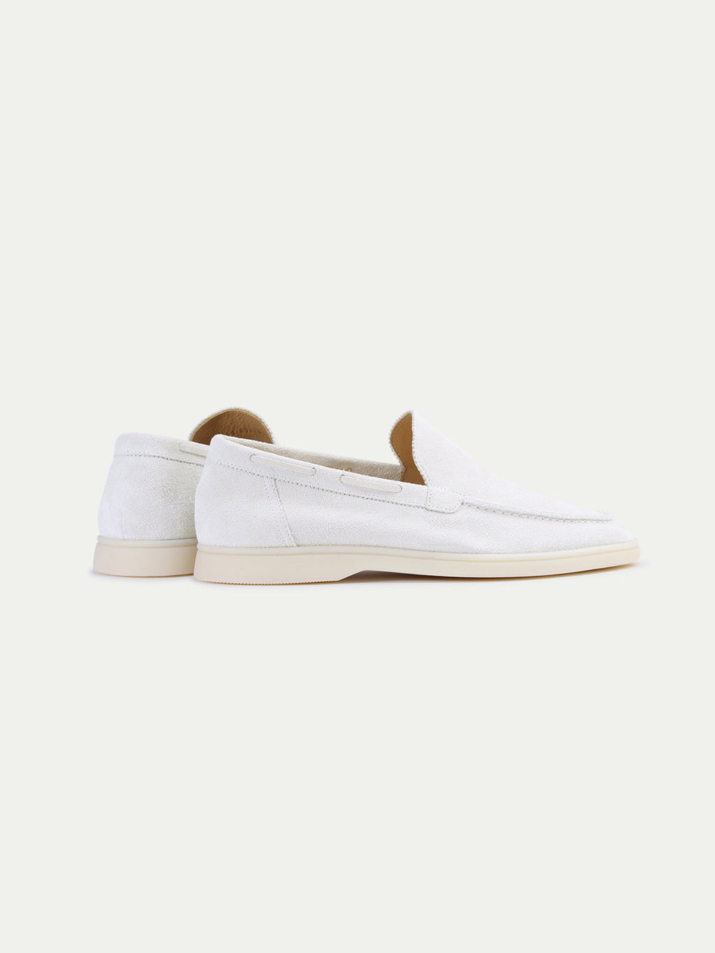 Mocasín Riviera Blanco (Ante)
