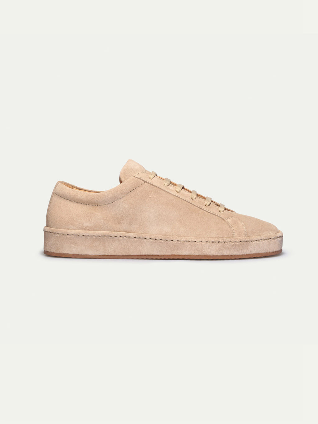 Zapatilla Vela Beige Claro (Ante)