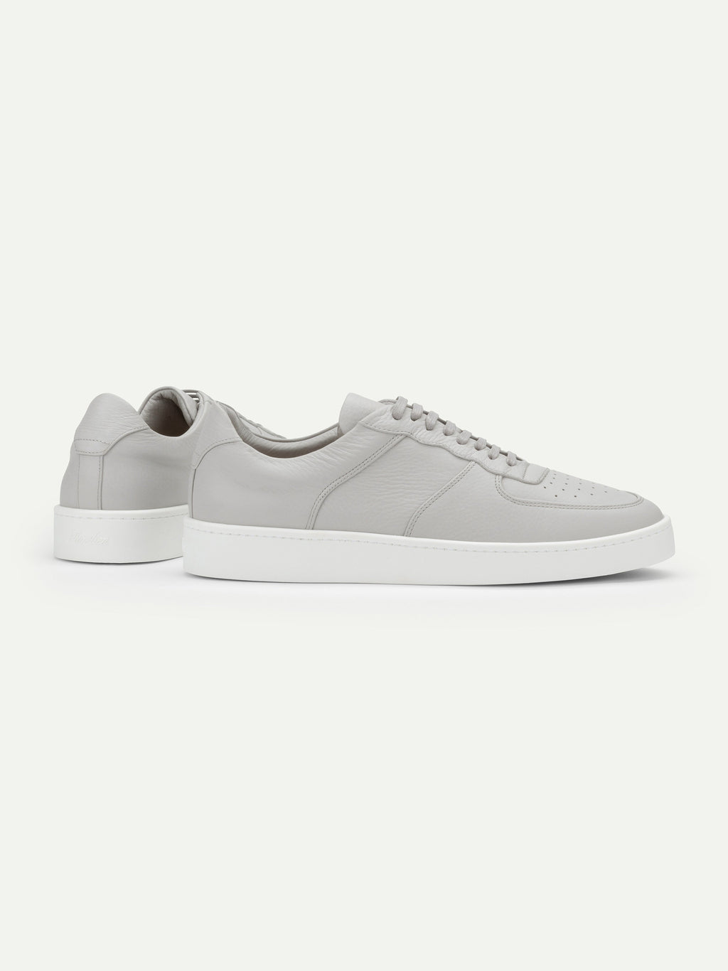 Zapatilla Cannes Gris Clásico (Cuero)