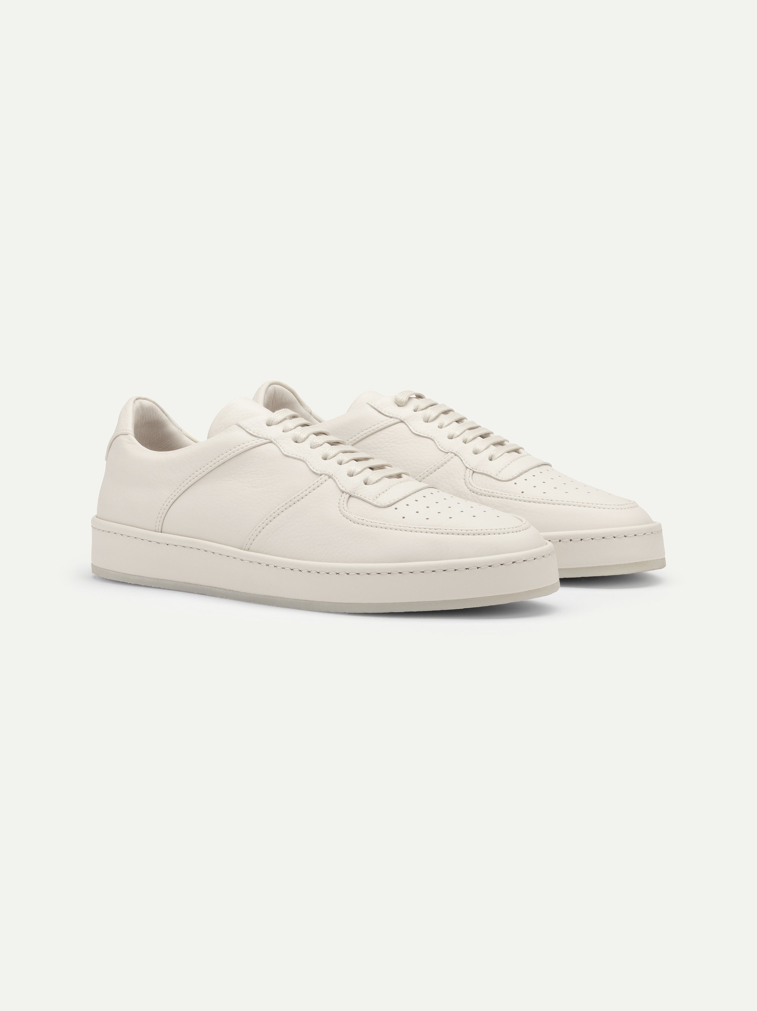 Zapatilla Vela Marfil (Cuero)