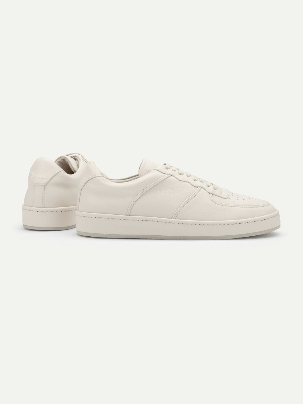 Zapatilla Vela Marfil (Cuero)