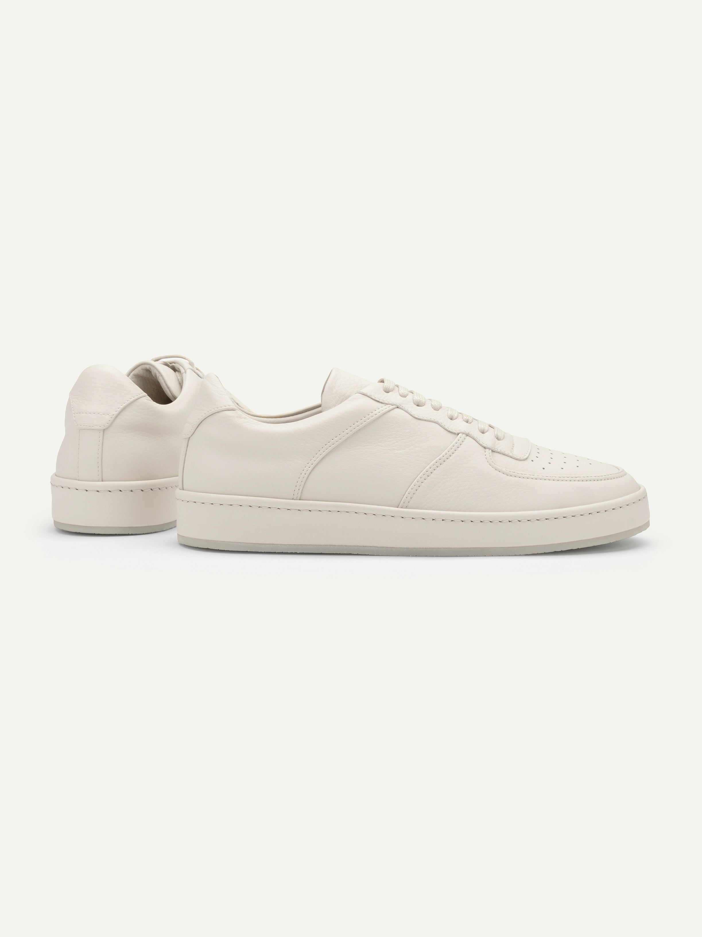Zapatilla Vela Marfil (Cuero)