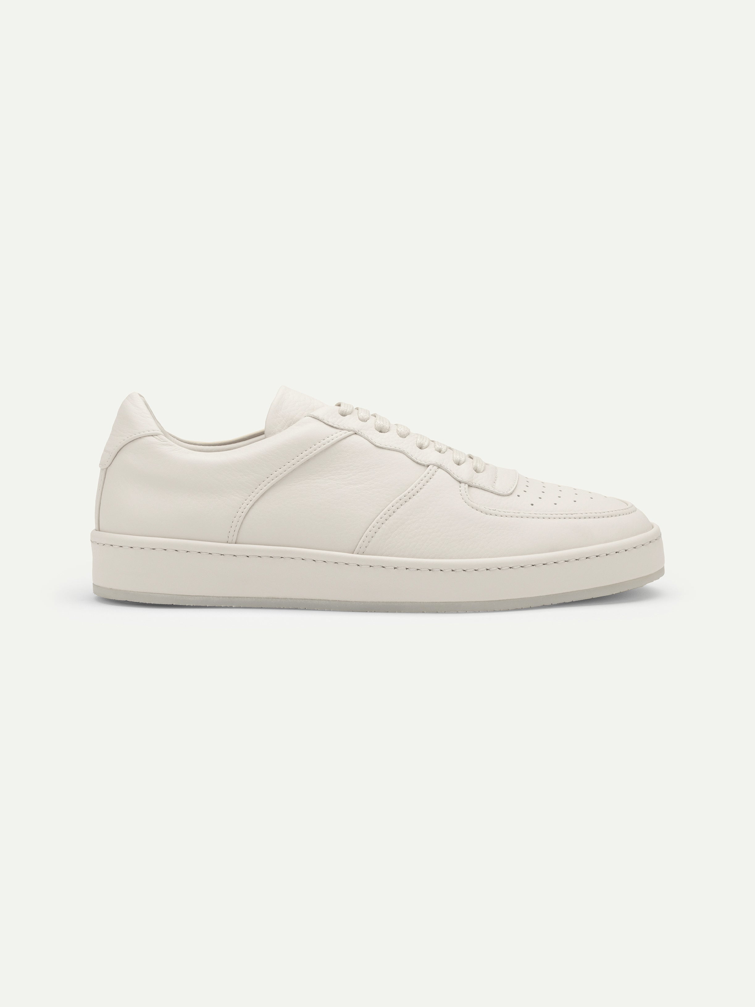 Zapatilla Vela Marfil (Cuero)