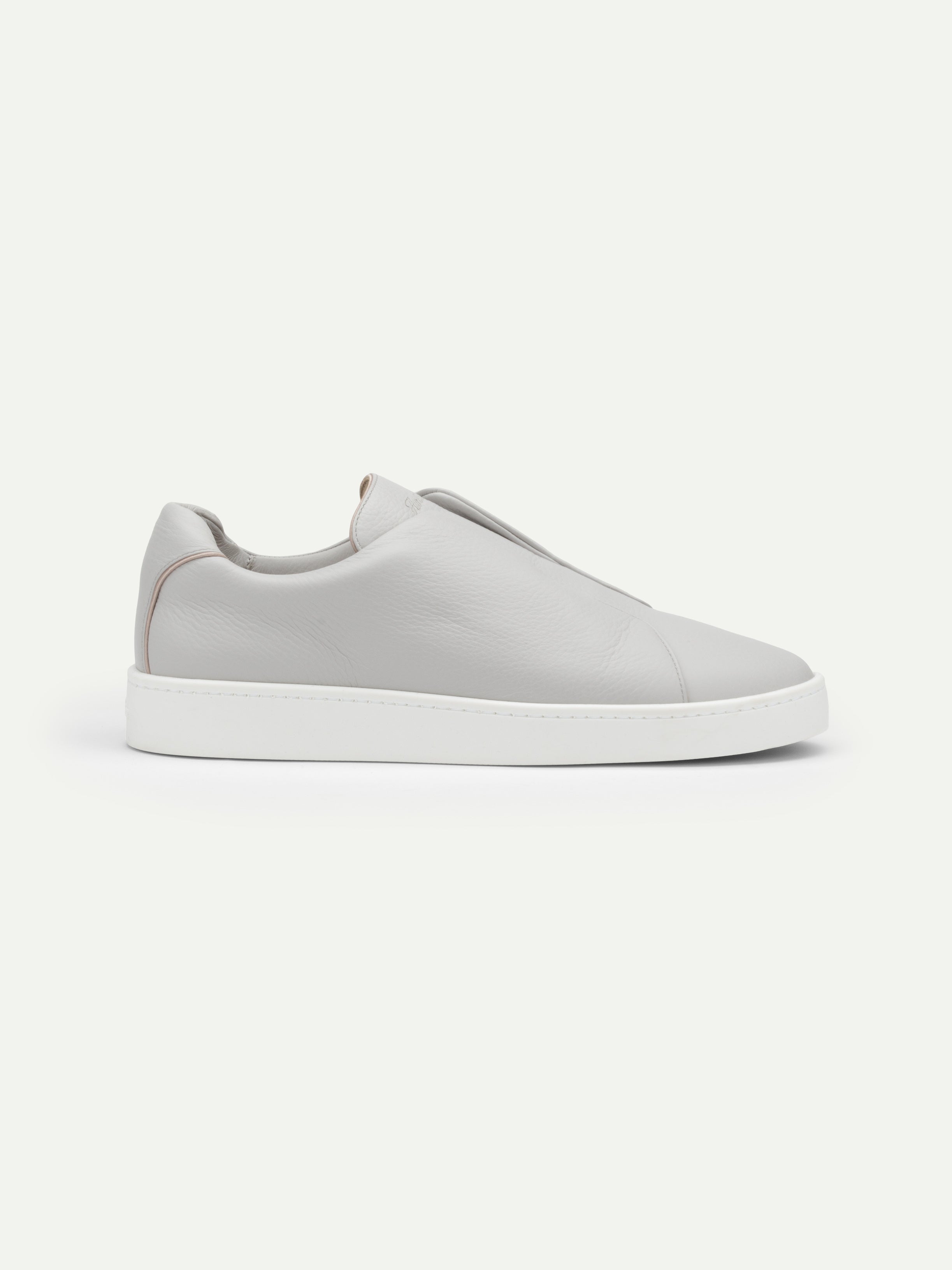 Zapatilla Cannes Gris Clásico (Cuero)