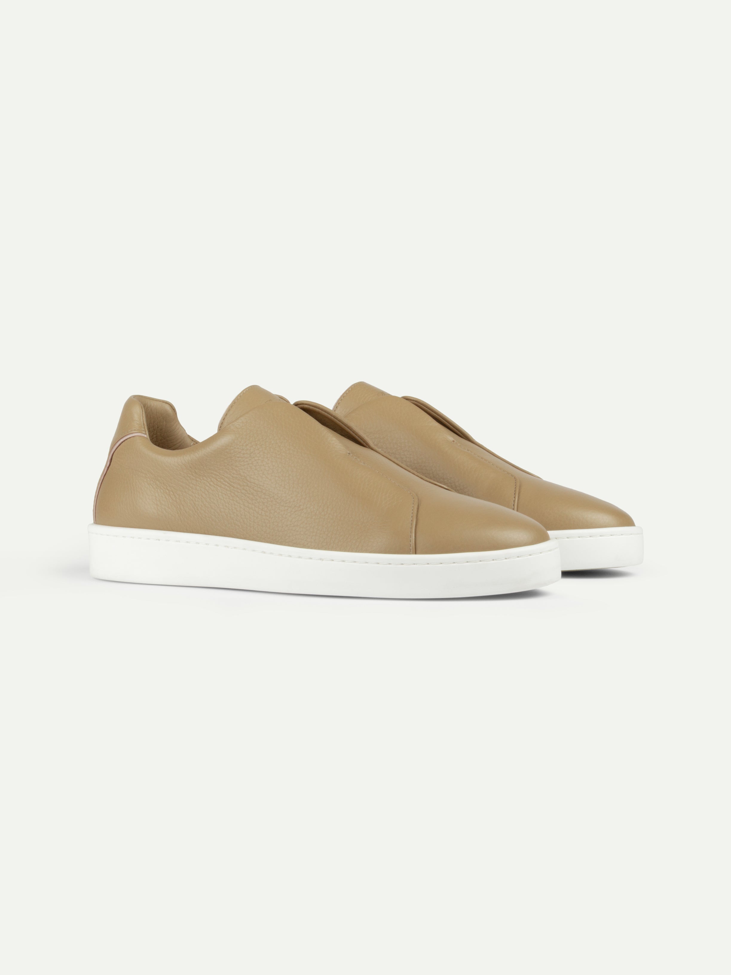 Zapatilla Cannes Avellana (Piel)