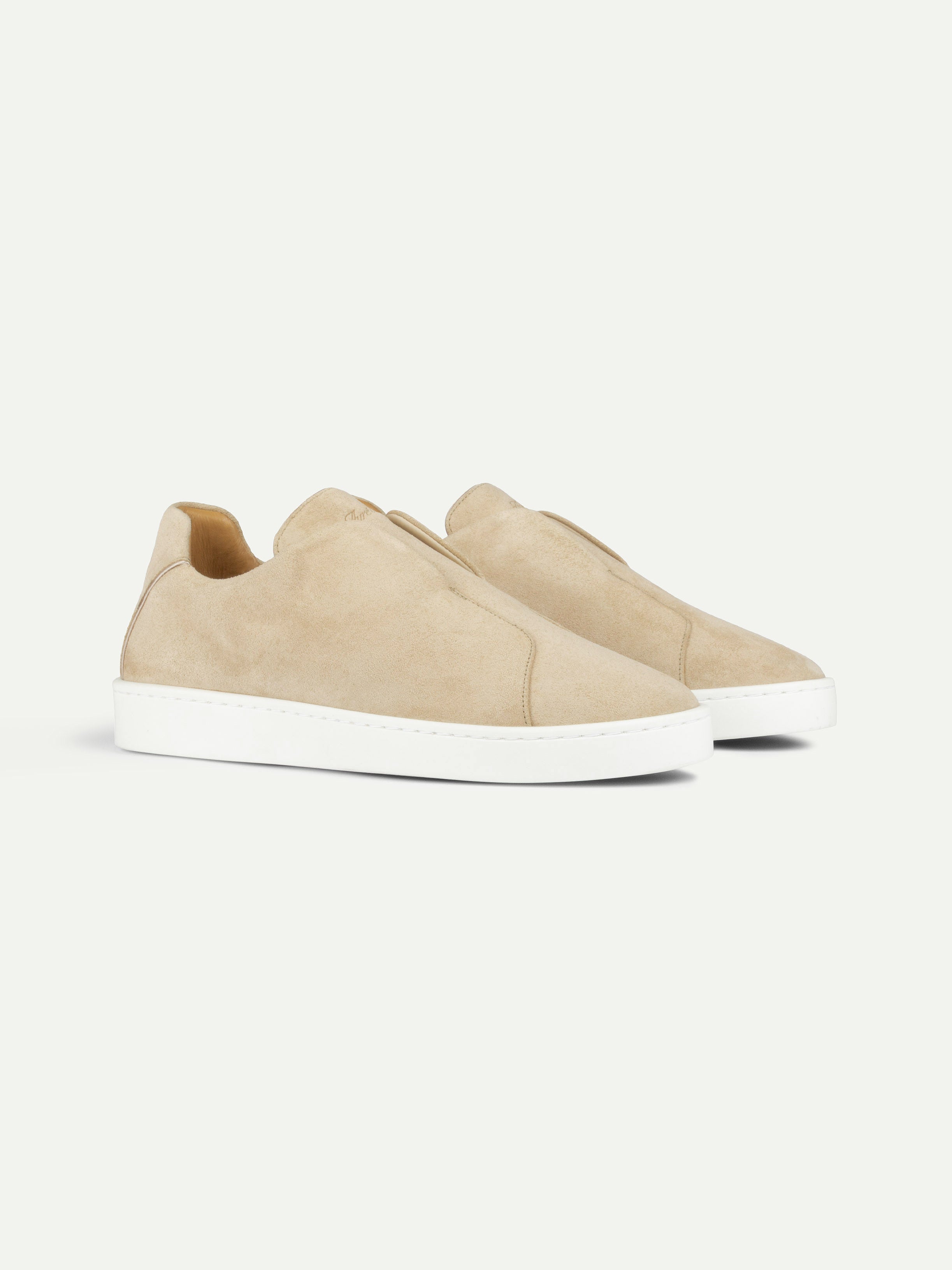 Zapatilla Cannes Beige Claro (Ante)