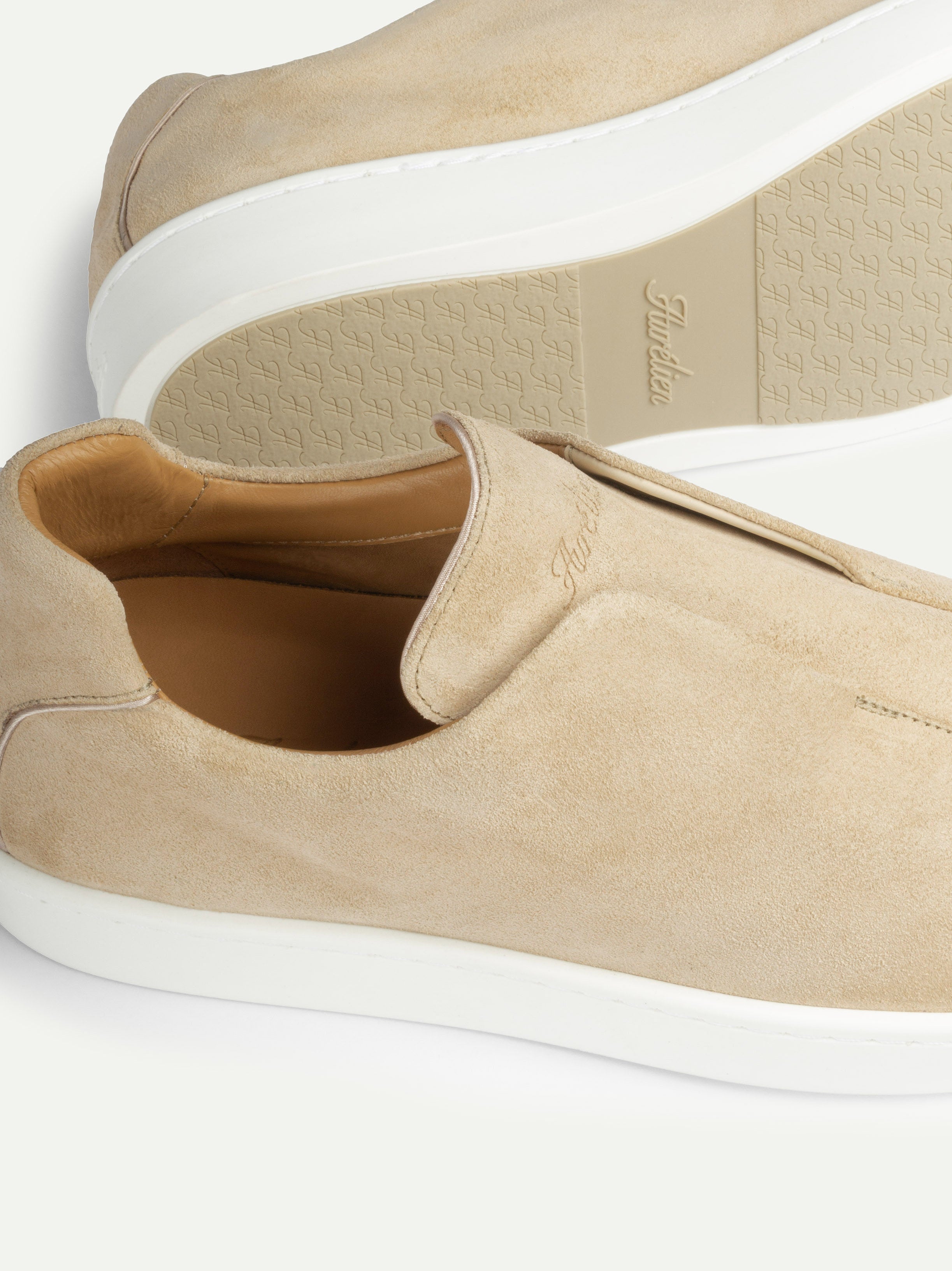 Zapatilla Cannes Beige Claro (Ante)