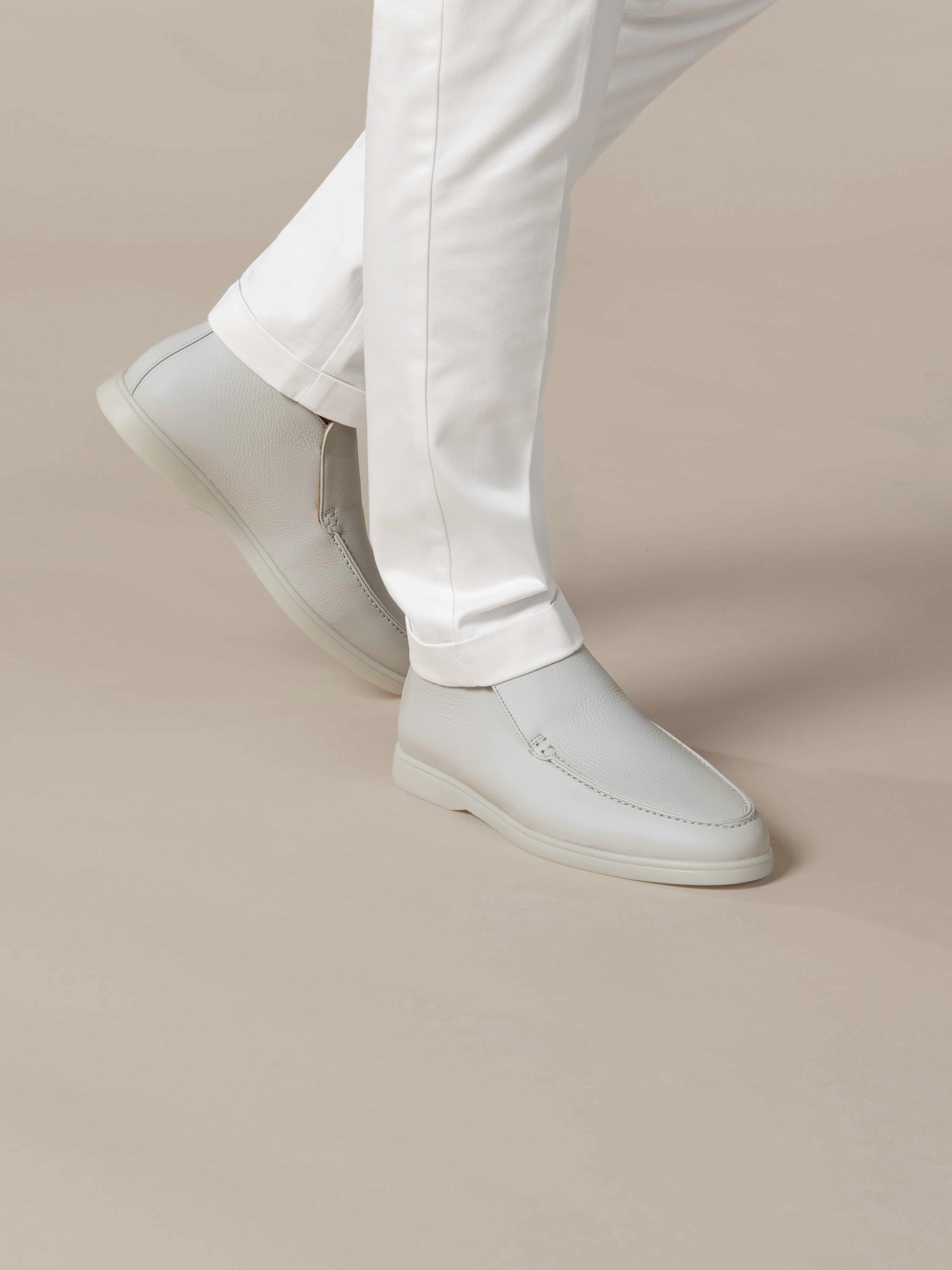 Mocasín Plaza Gris Clásico