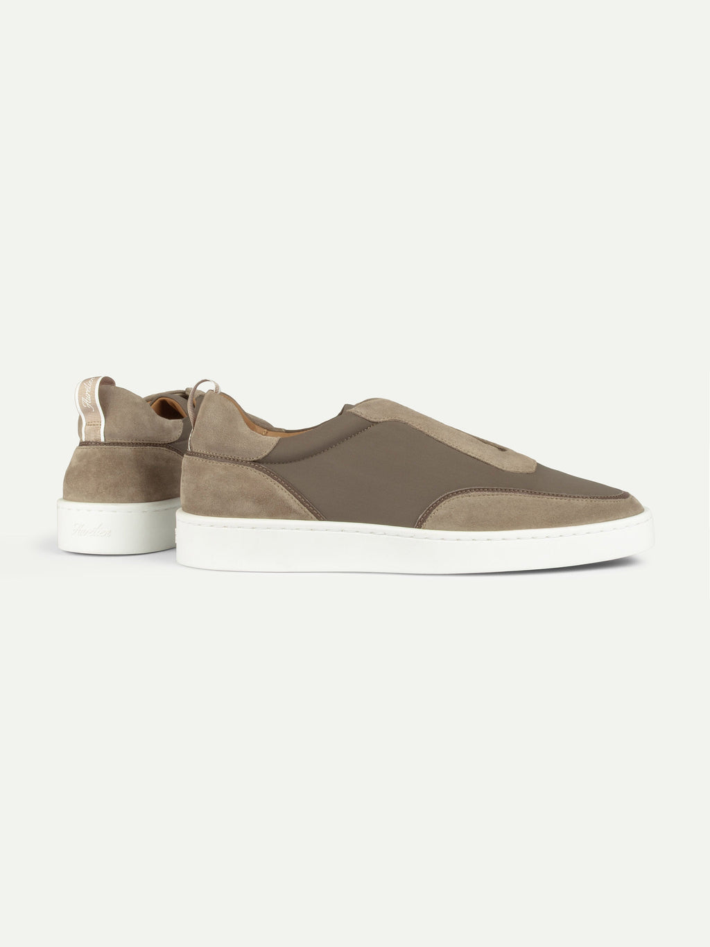 Zapatilla Veloz Gris Claro (Ante)