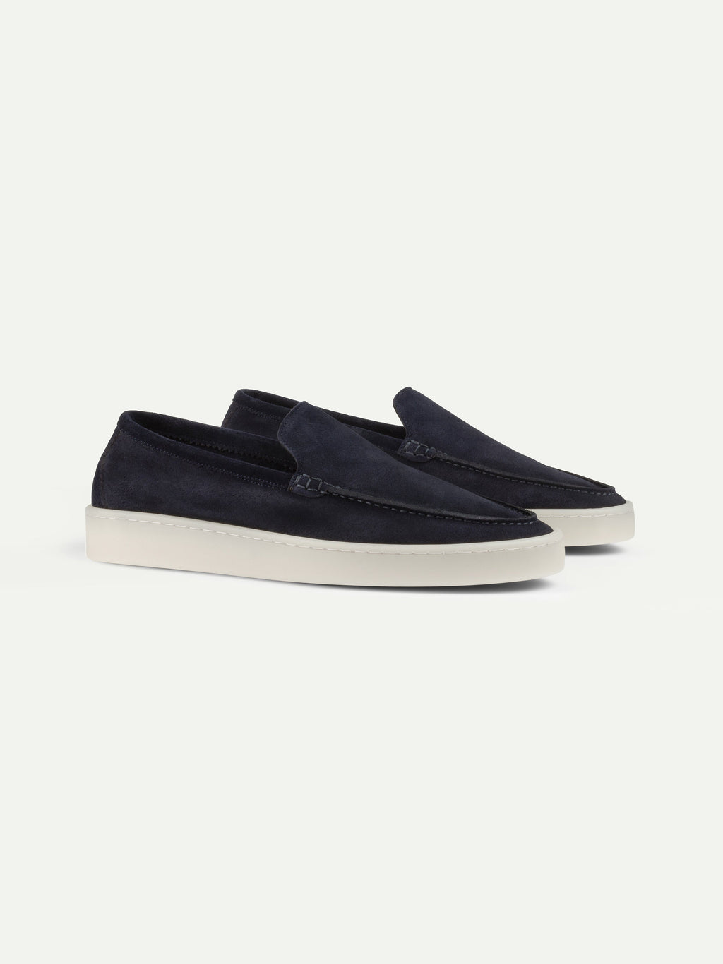 Slip-on Paseo Azul Marino (Ante)