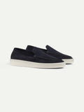 Slip-on Paseo Azul Marino (Ante)
