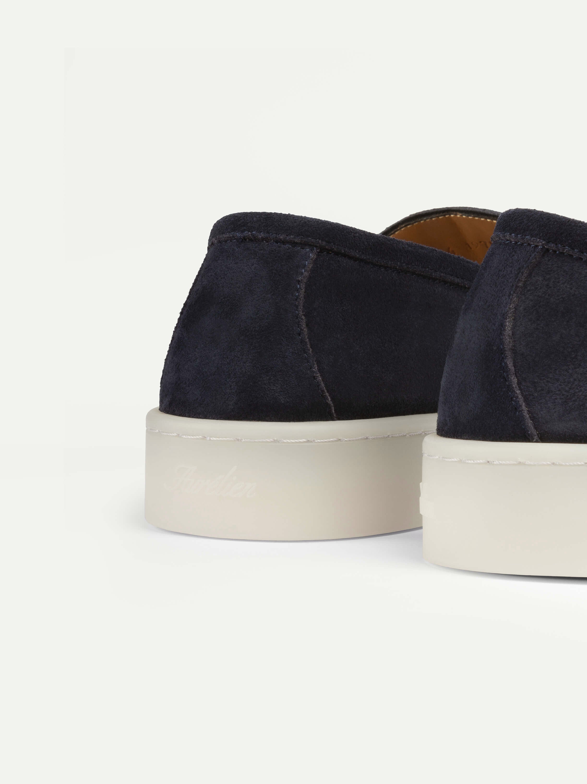 Slip-on Paseo Azul Marino (Ante)