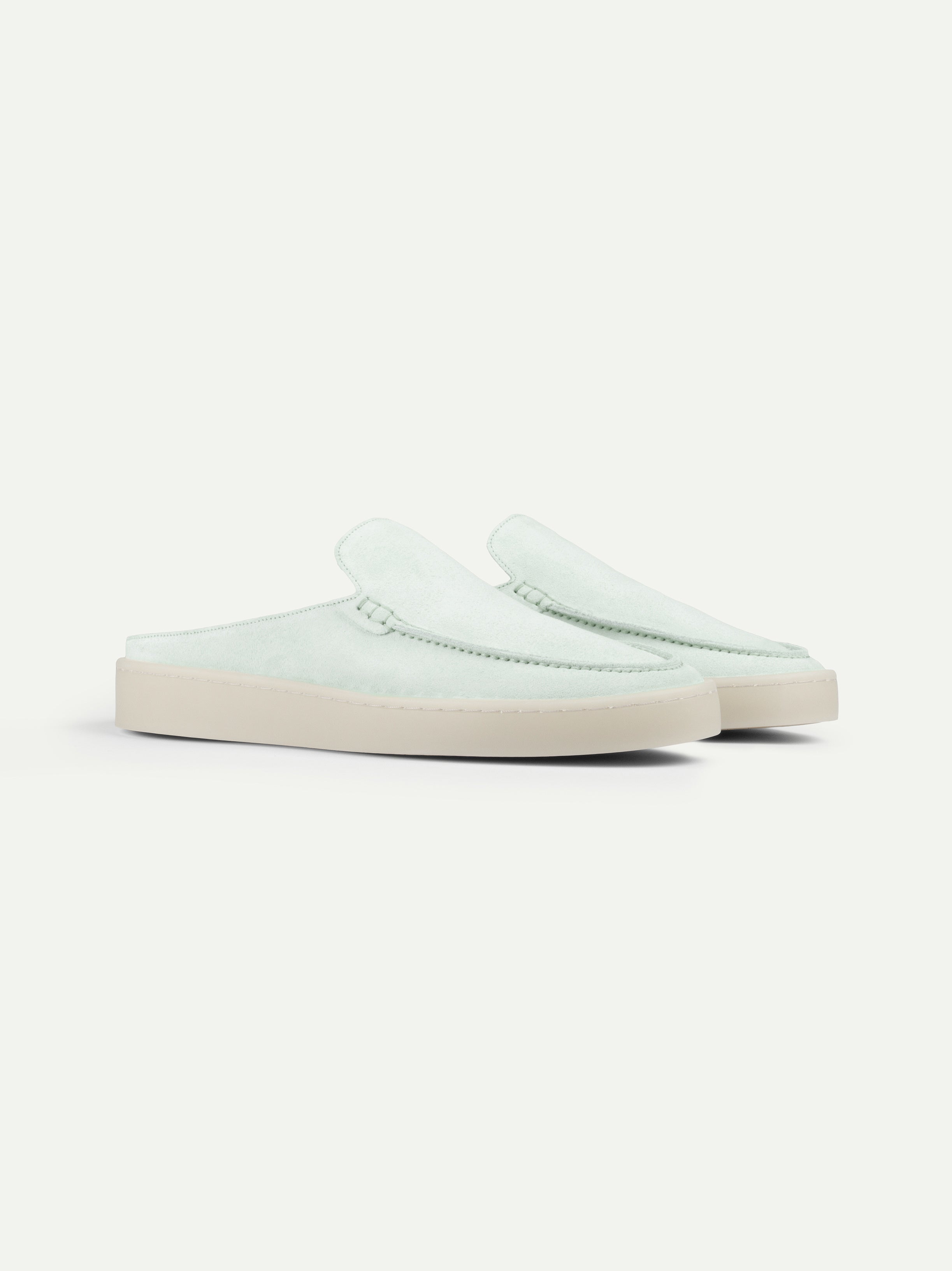 Slip-on Paseo Aguamarina Clara (Ante)