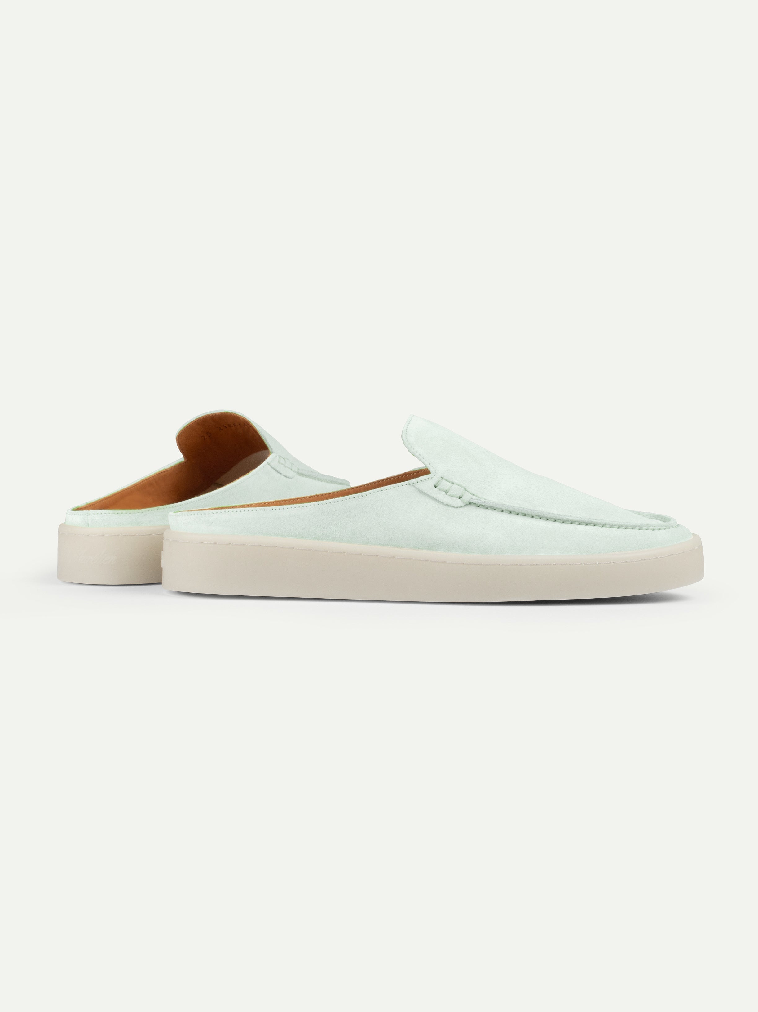 Slip-on Paseo Aguamarina Clara (Ante)