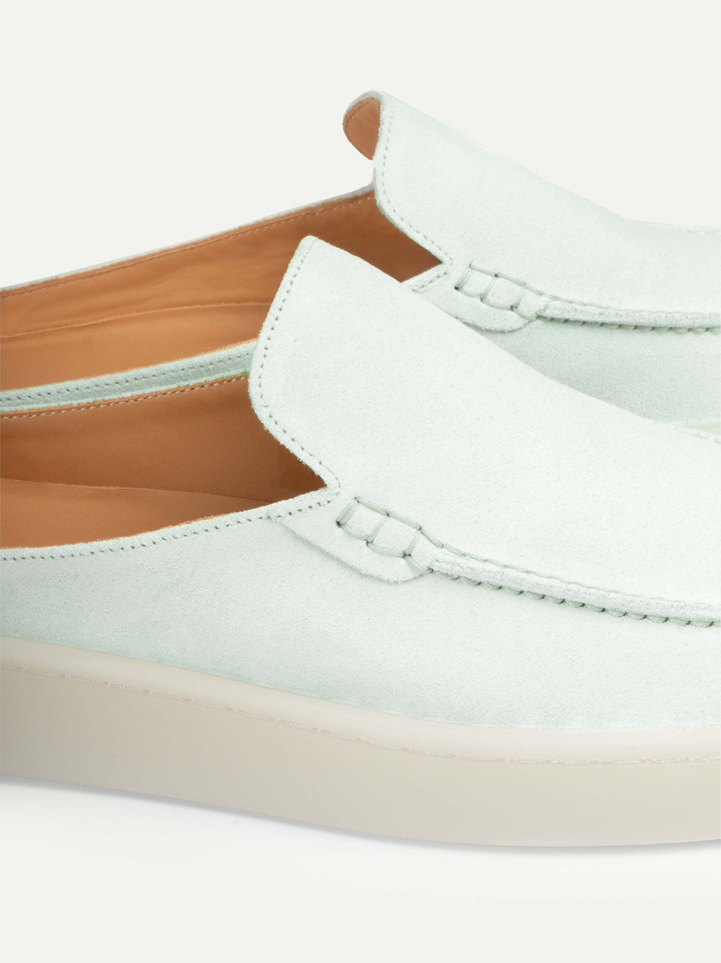 Slip-on Paseo Aguamarina Clara (Ante)