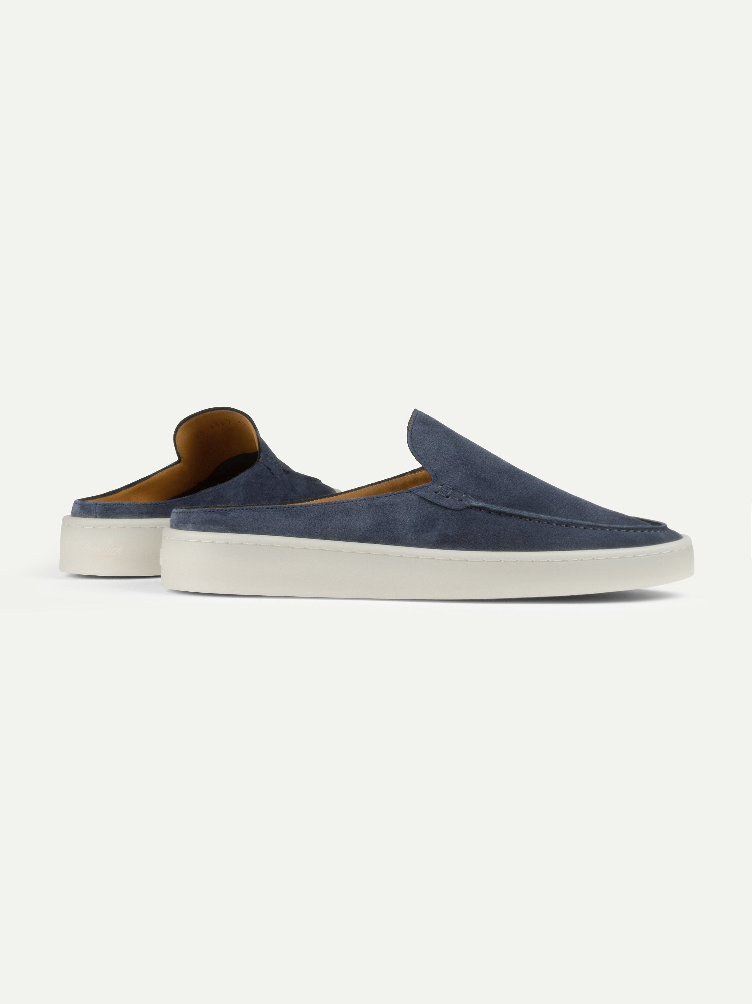 Slip-on Paseo Azul Acero (Ante)