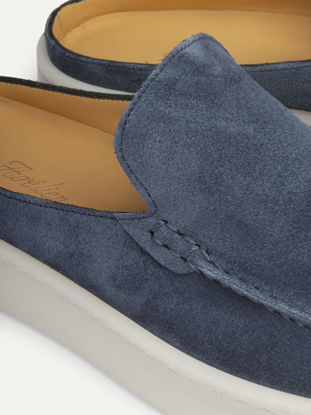 Slip-on Paseo Azul Acero (Ante)