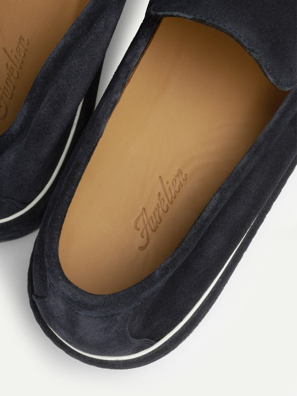 Mocasín Voyager Azul Marino Oscuro (Ante)