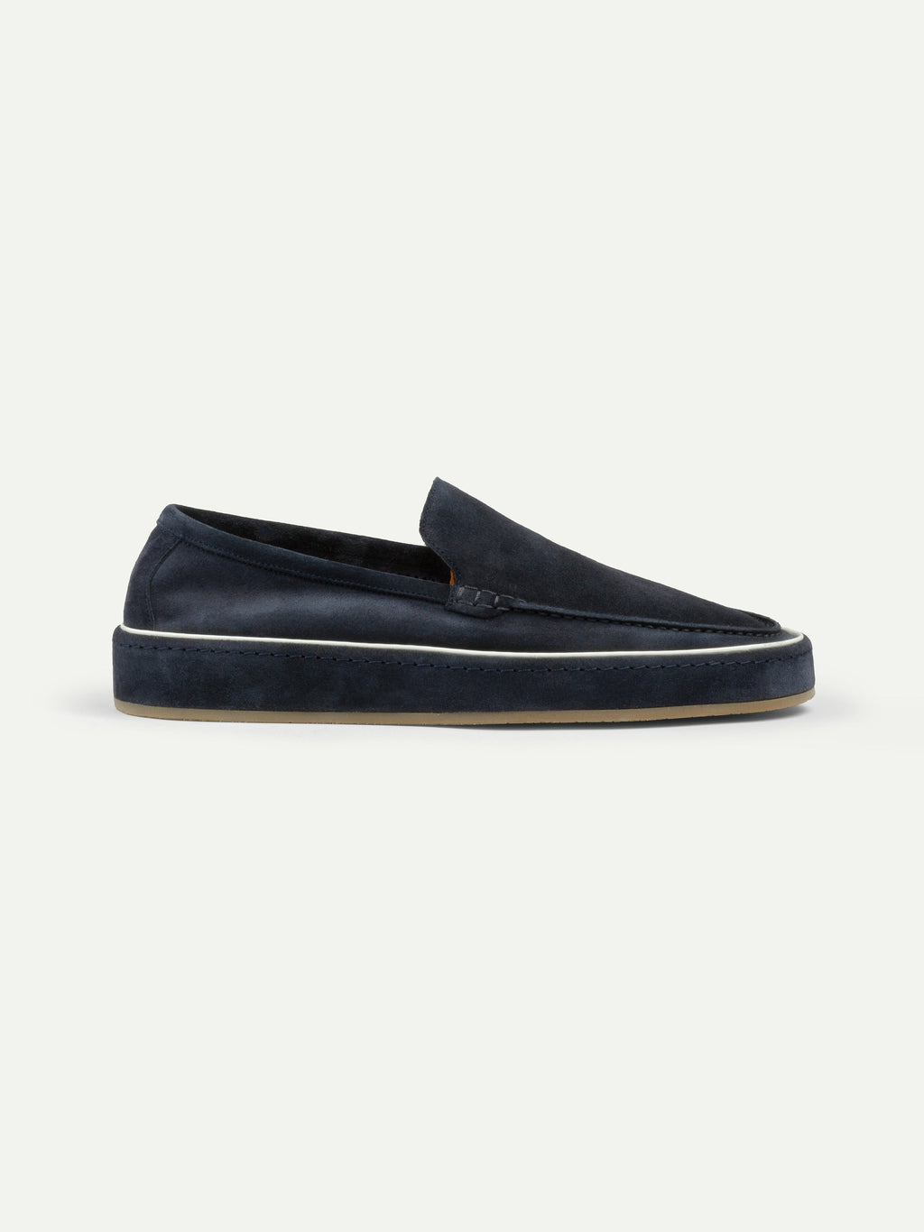 Mocasín Voyager Azul Marino Oscuro (Ante)