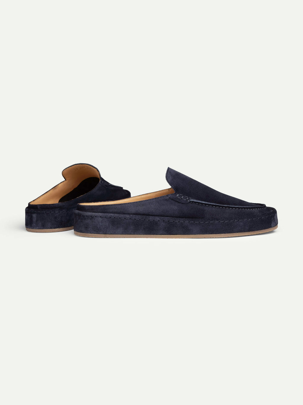 Slipper Brisa Azul Marino (Ante)