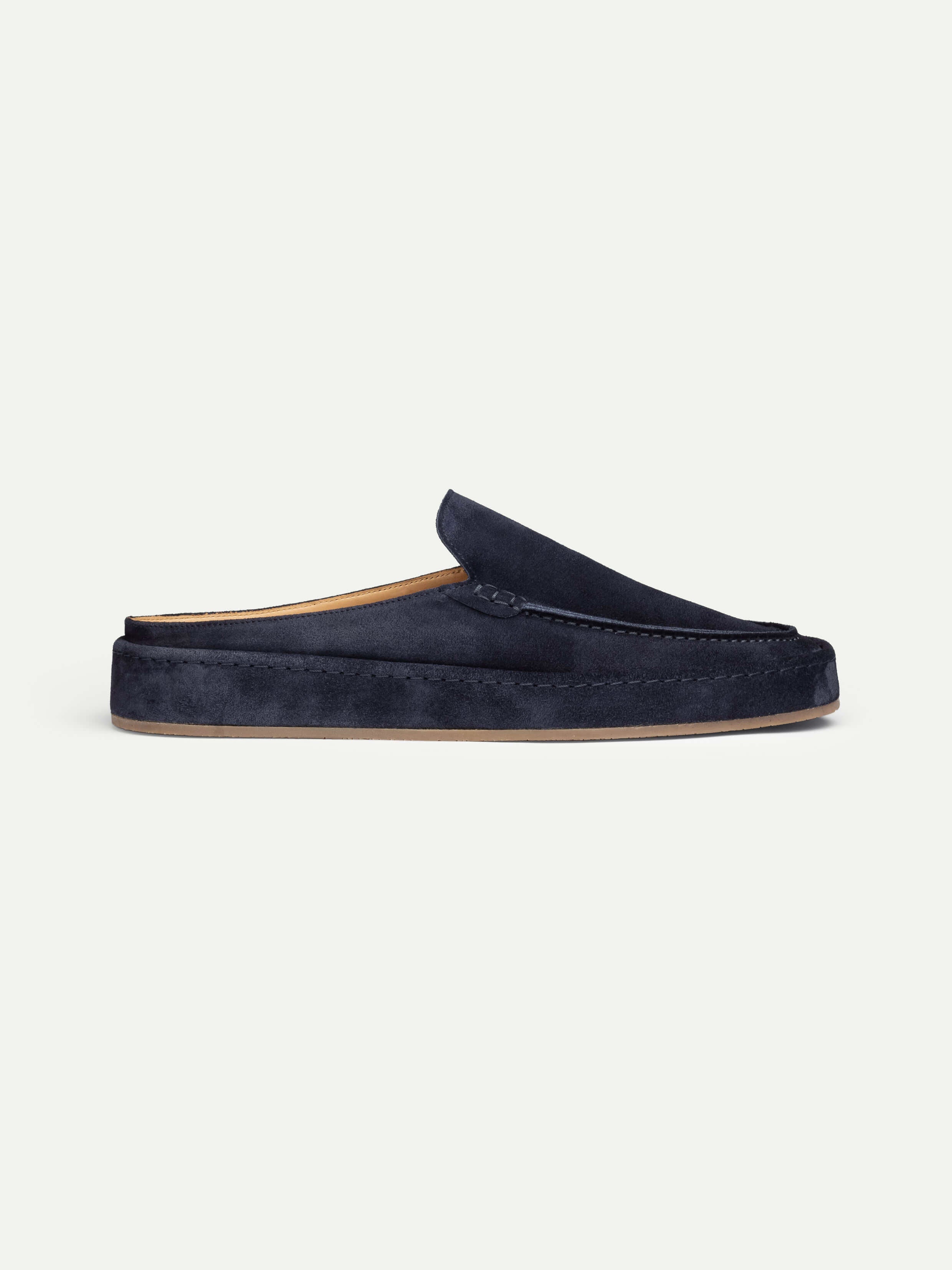 Slipper Brisa Azul Marino (Ante)