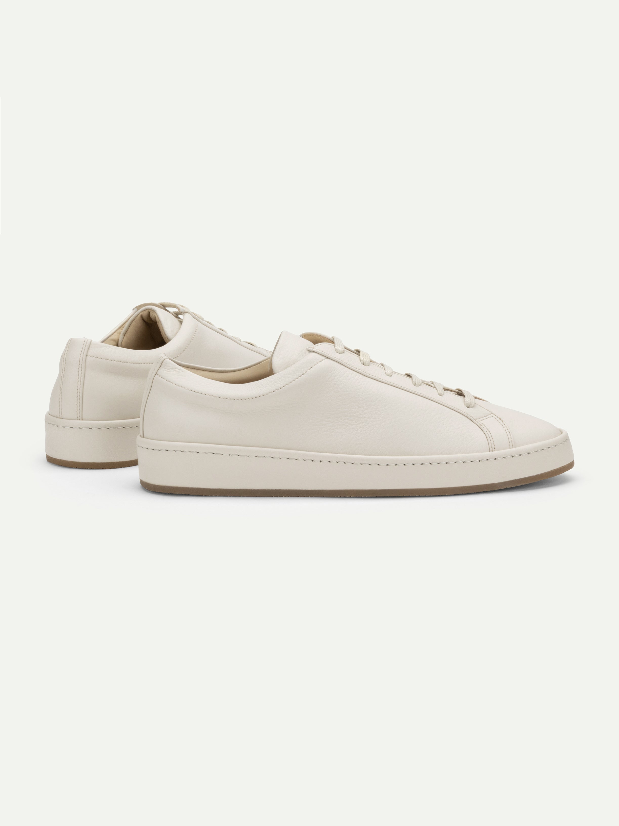 Zapatilla Vela Marfil (Cuero)