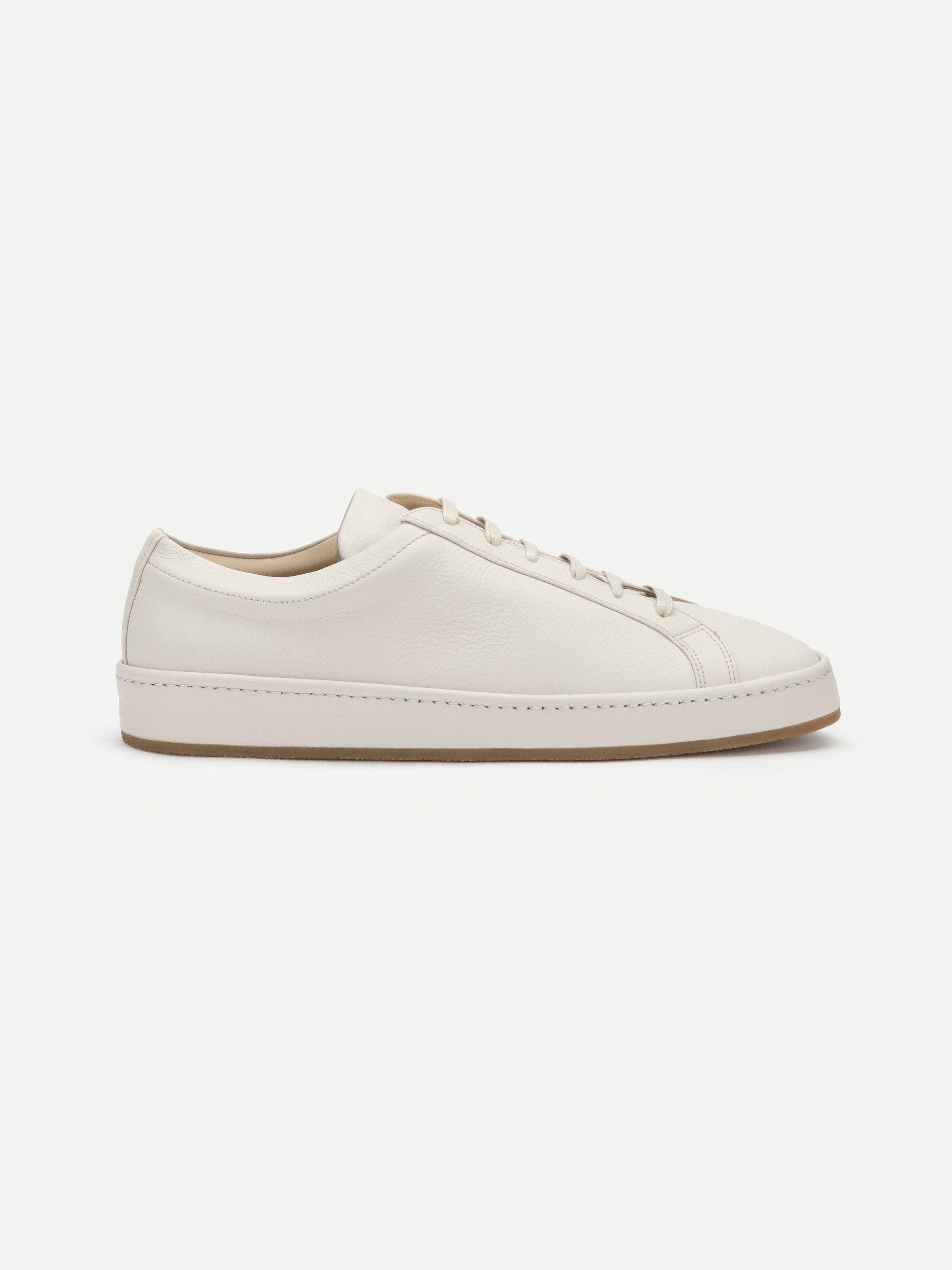 Zapatilla Vela Marfil (Cuero)