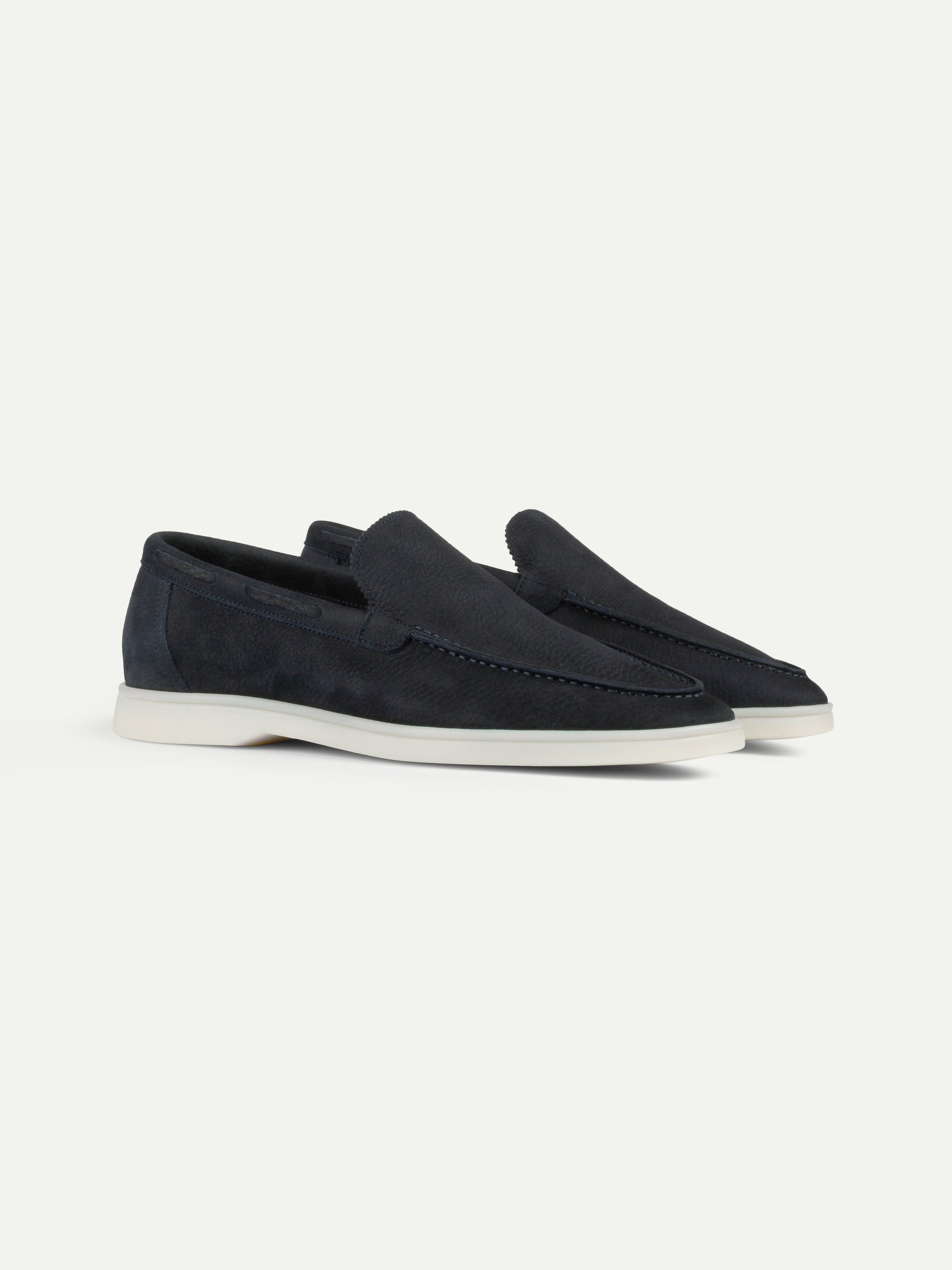 Mocasín Riviera Azul Marino (Nubuck)