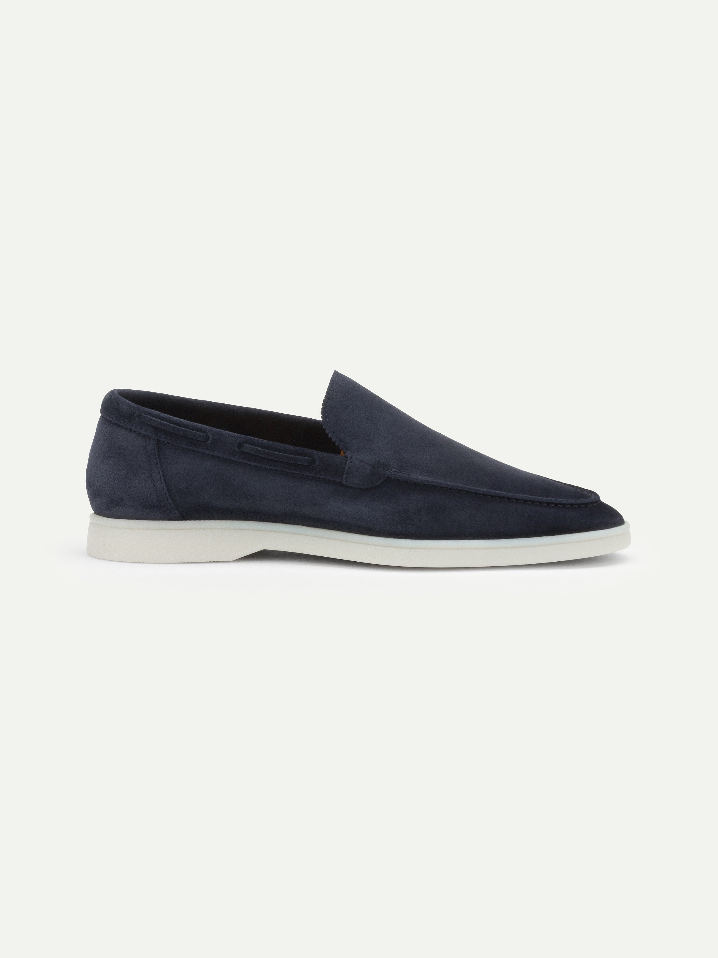 Mocasín Riviera Azul Marino Oscuro (Ante)
