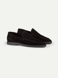 Mocasín Riviera Negro Intenso (Ante)