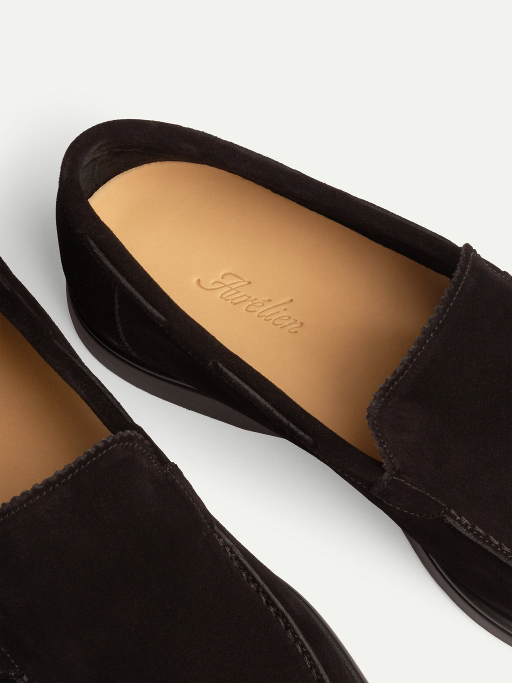 Mocasín Riviera Negro Intenso (Ante)