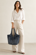 Bolso Denim Aria Azul Oscuro