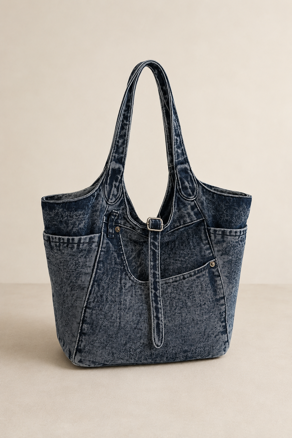 Bolso Denim Aria Azul Oscuro