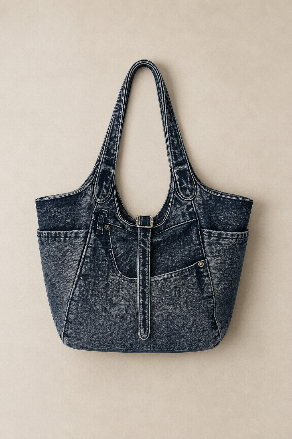 Bolso Denim Aria Azul Oscuro