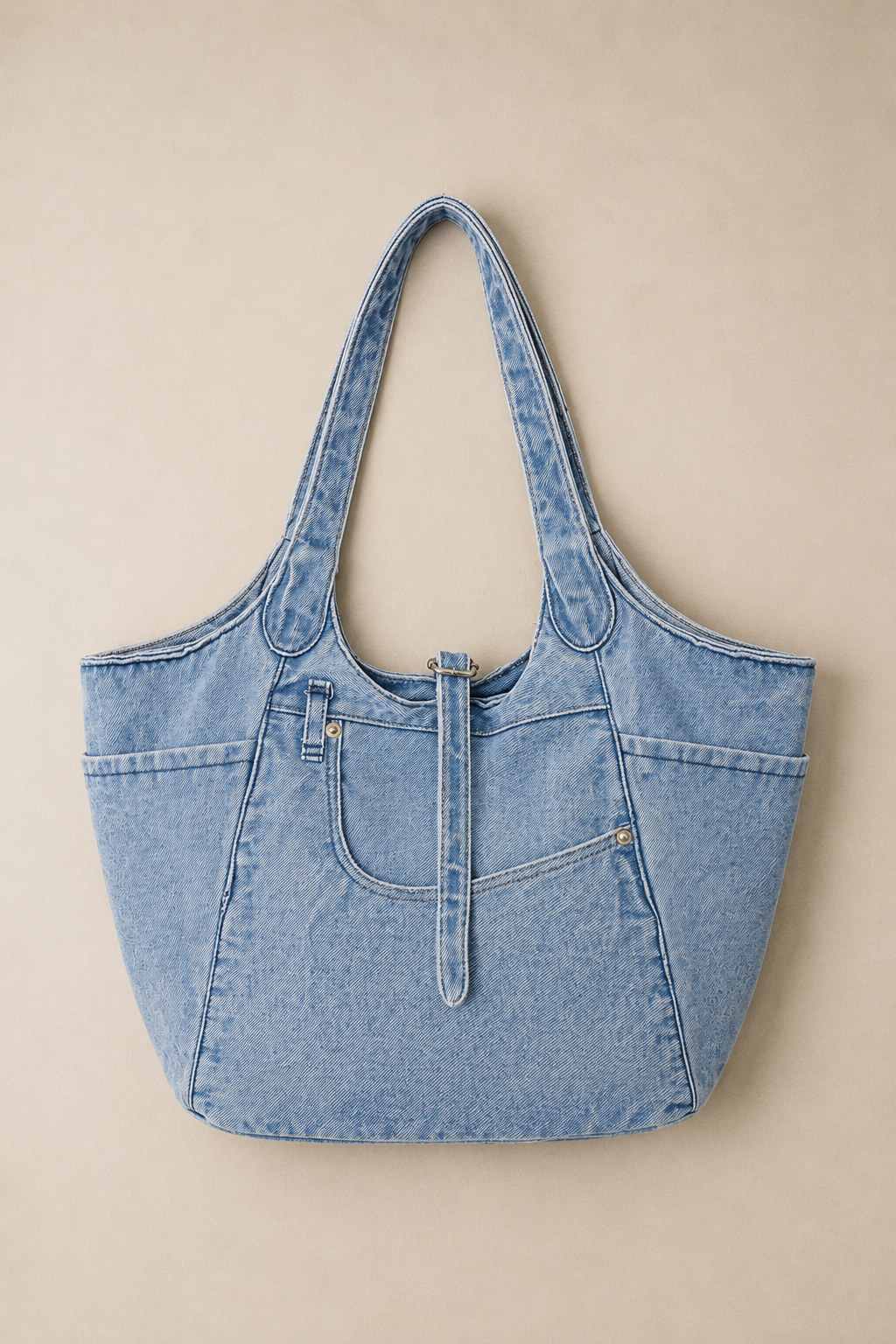 Bolso Denim Aria Azul Claro