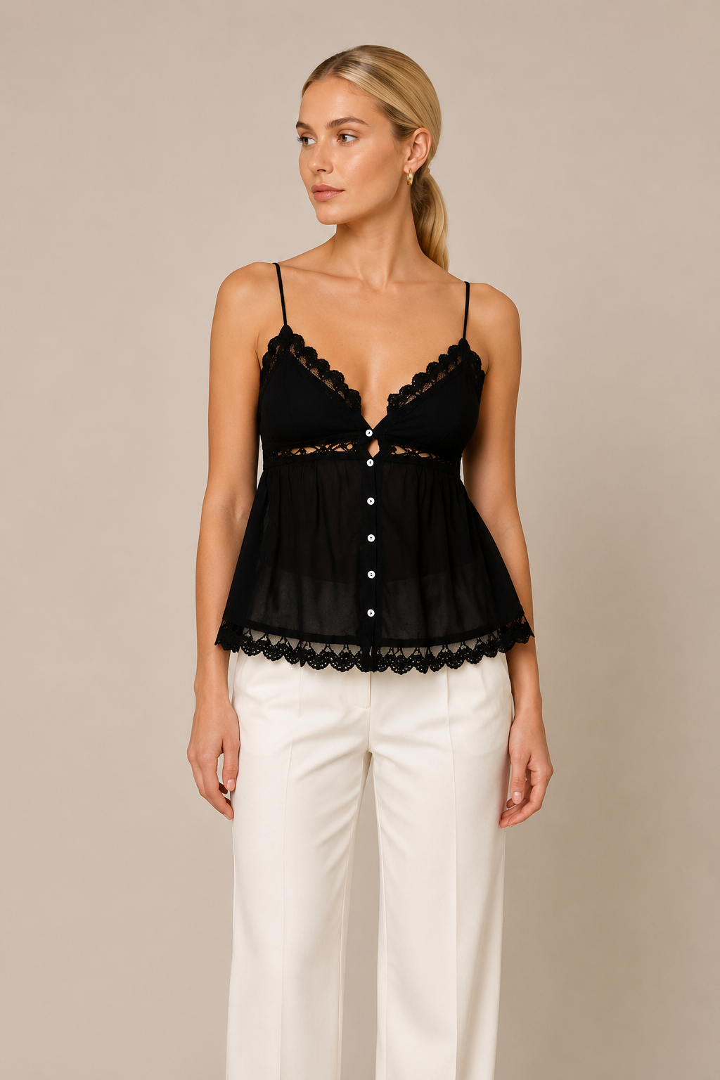Top Liria Negro