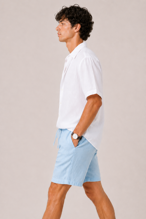 Bermuda Relaxed Azul