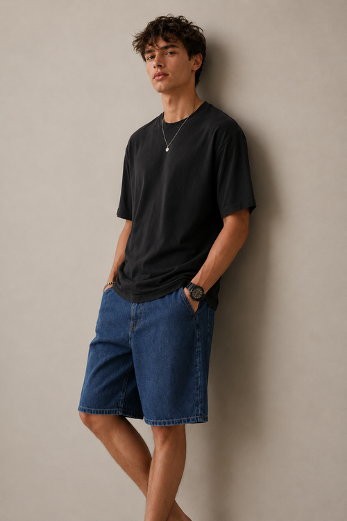 Bermudas Varen Azul Oscuro