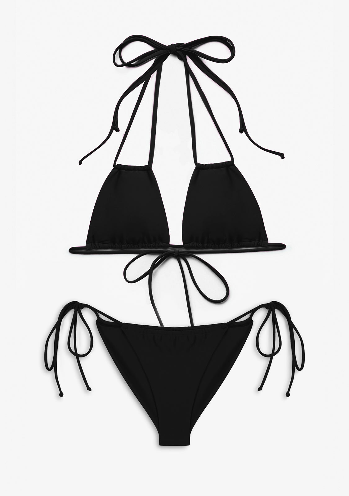 Bikini Akira Top + Kame Classic Bottom Black