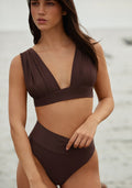 Bikini Hanan Top + Manami Bottom Cocoa