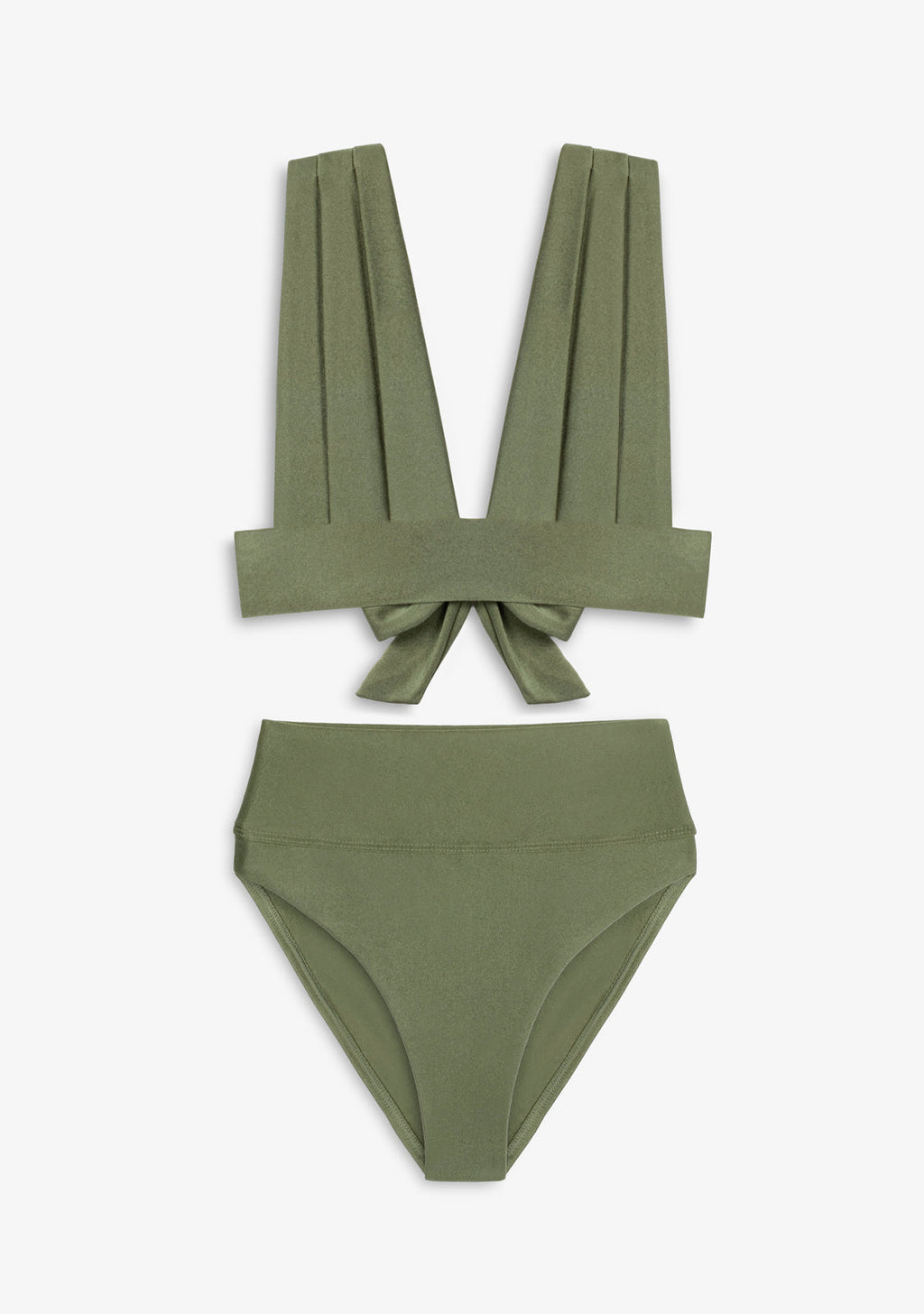 Bikini Hanan Top + Manami Classic Bottom Olive Green