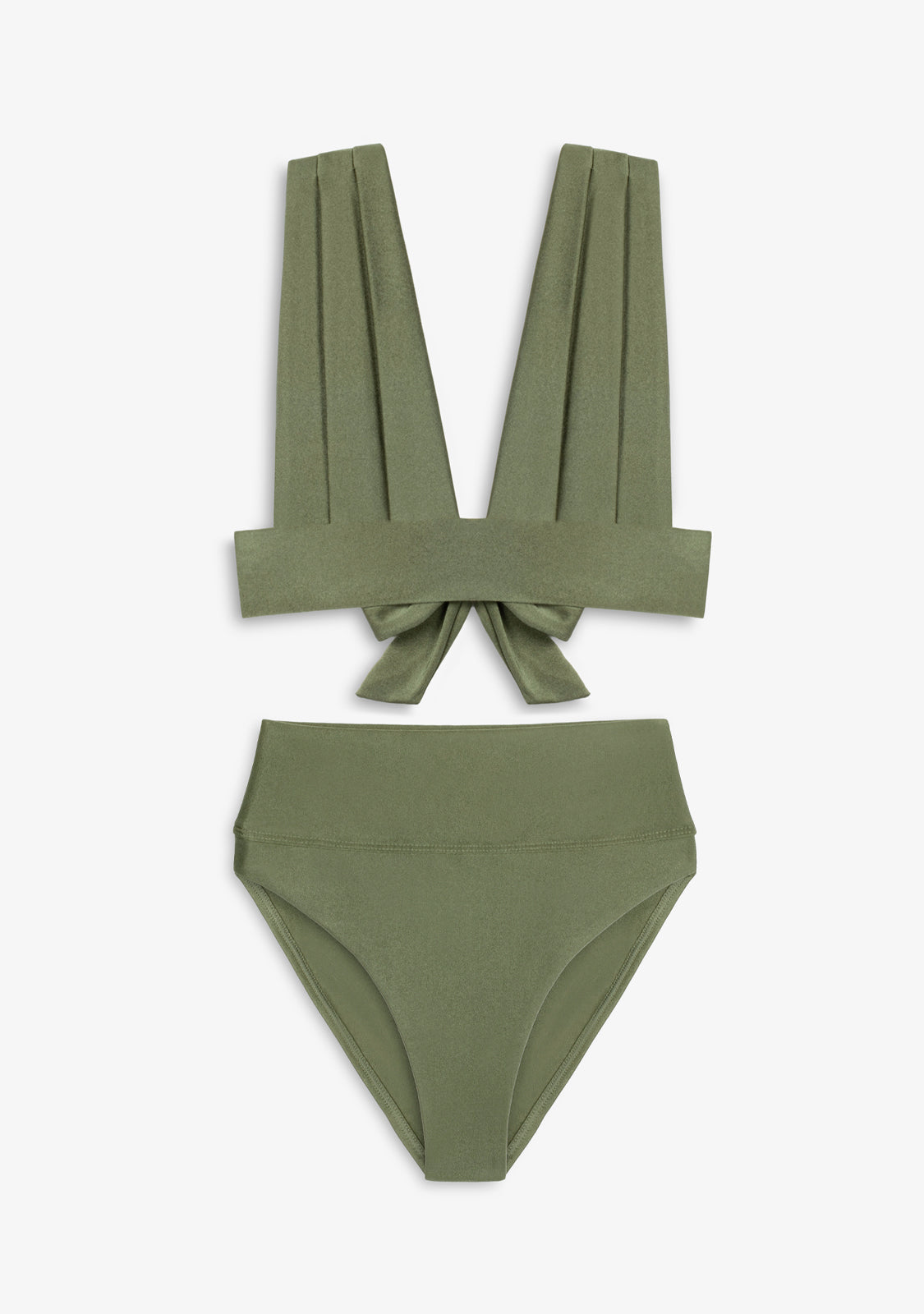 Bikini Hanan Top + Manami Classic Bottom Olive Green