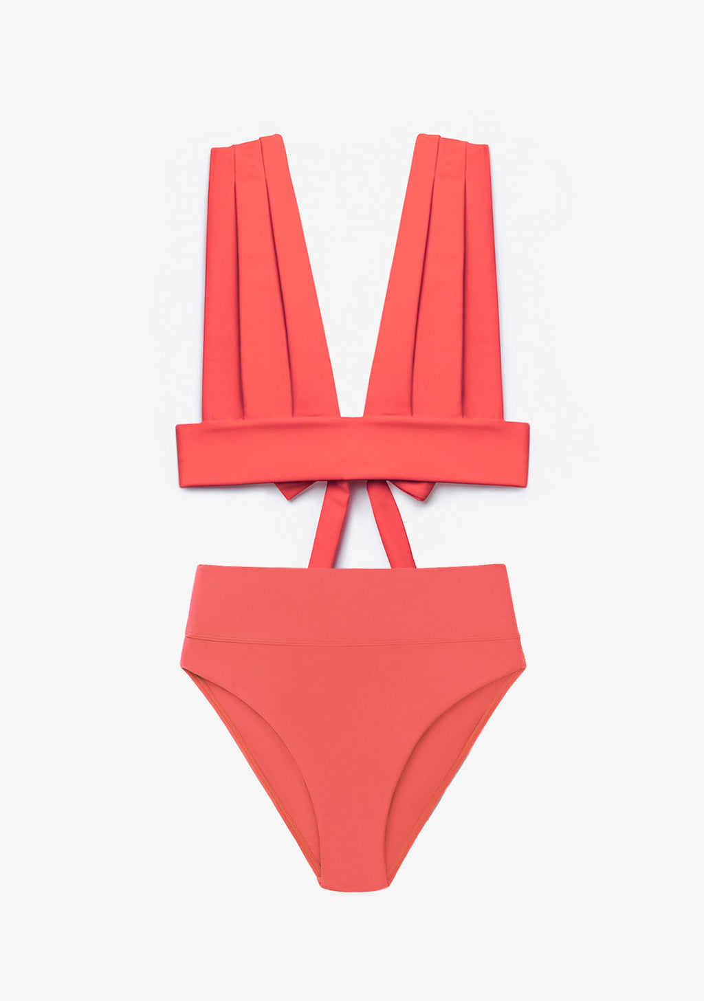 Bikini Hanan Top + Manami Classic Bottom Coral