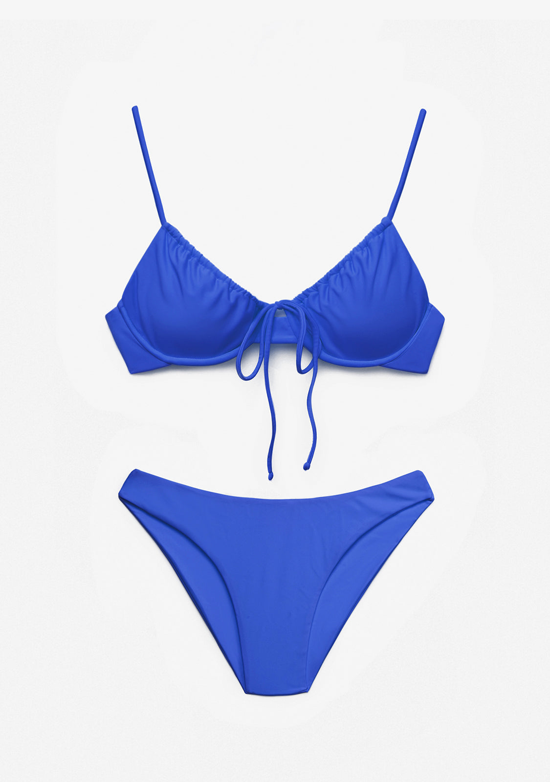 Bikini Rinna Top + Gala Bottom Indigo Blue