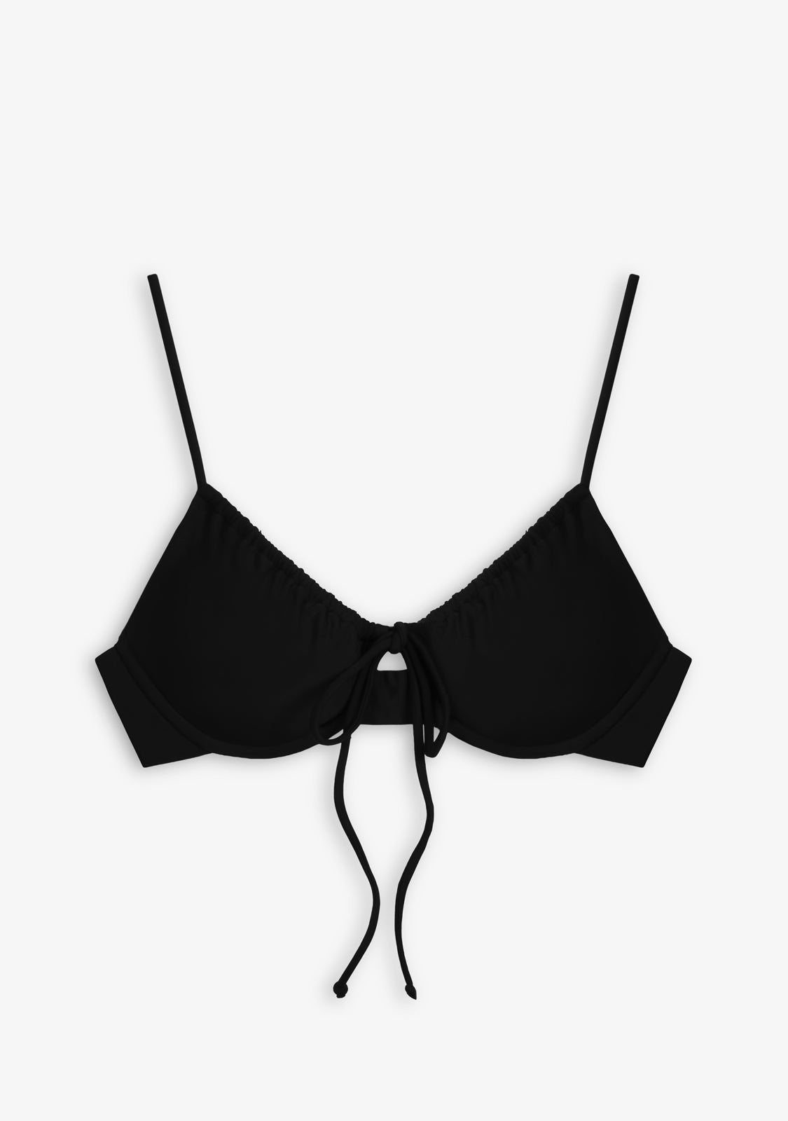 Bikini Top Black Rinna
