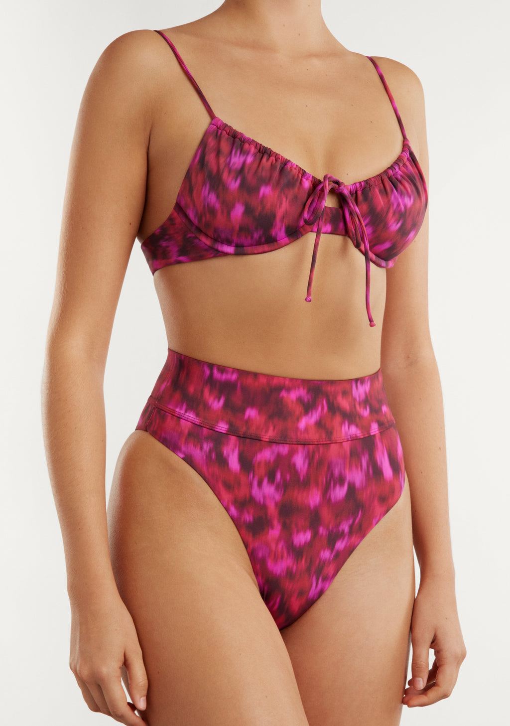 Bikini Rinna Top + Manami Bottom Cherry Match